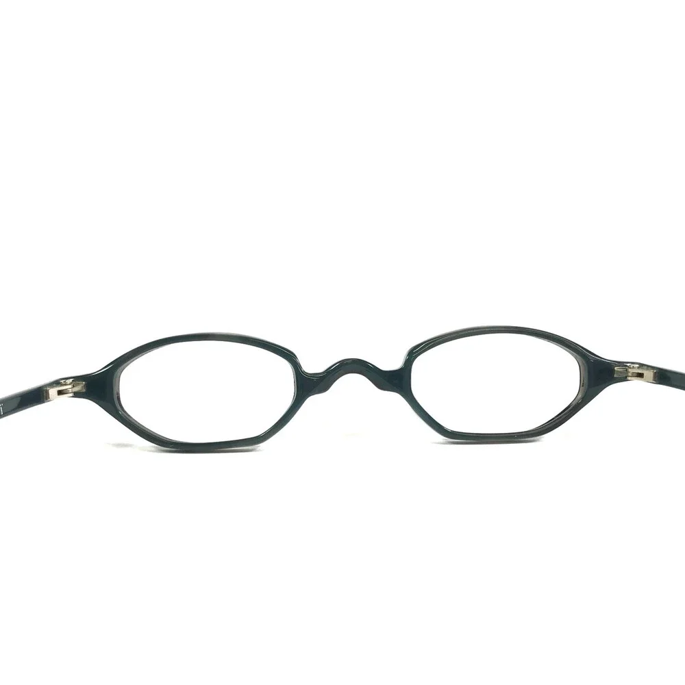 ogi Petite Eyeglasses Frames MOD. A7012 COL. 117 Black Gray Oval 38-27-140